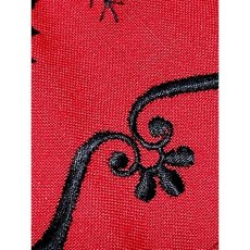 画像12: チロルワンピース 花刺繍 サイドジッパー ドイツ民族衣装 オクトーバーフェスト (12)