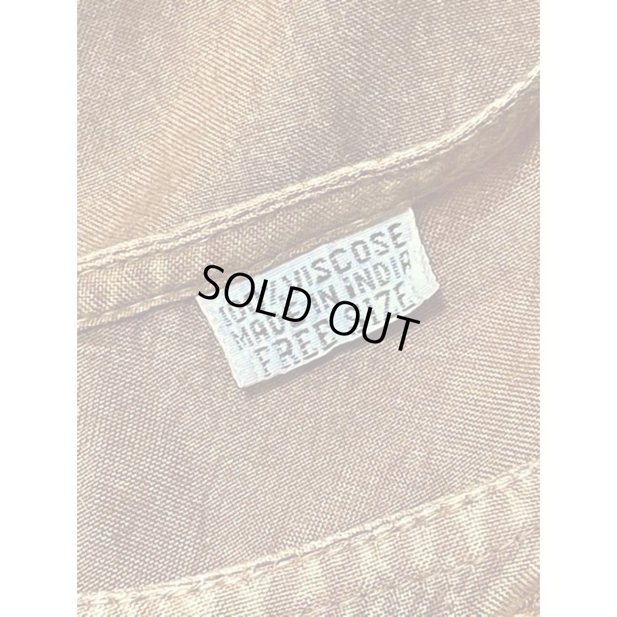 画像18: India ドレス ヴィンテージ刺繍 フォークロア アースカラー リボン レトロ 古着 (18)