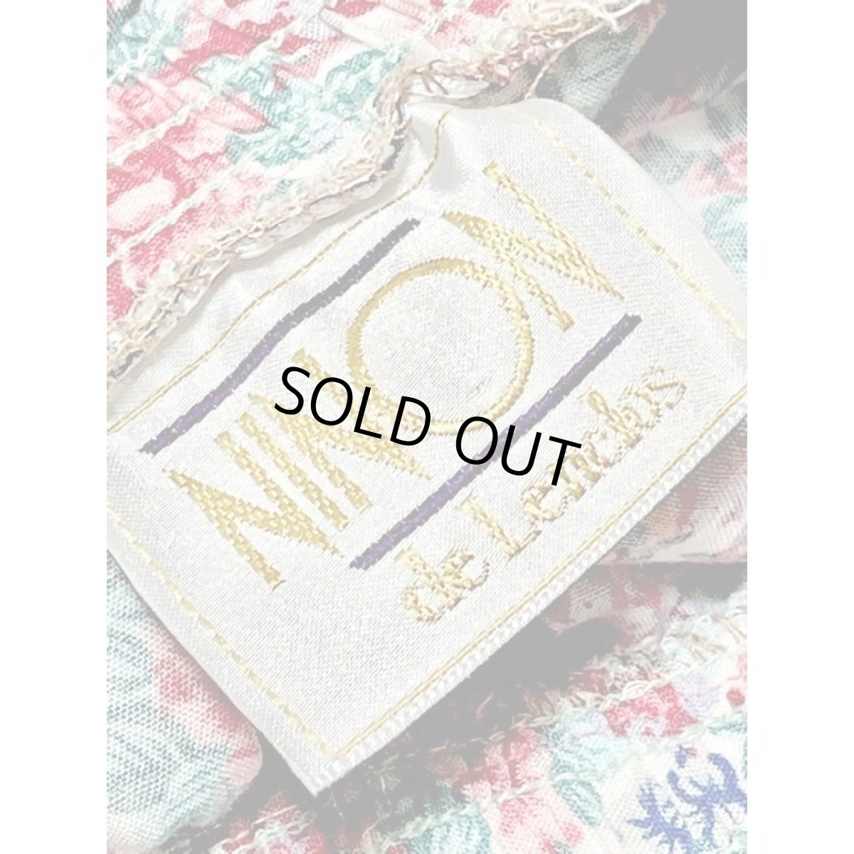 画像11: 総柄 花柄 ウエストゴム レトロ USA古着 ヴィンテージスカート (11)