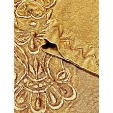 画像17: India ドレス ヴィンテージ刺繍 フォークロア アースカラー リボン レトロ 古着 (17)