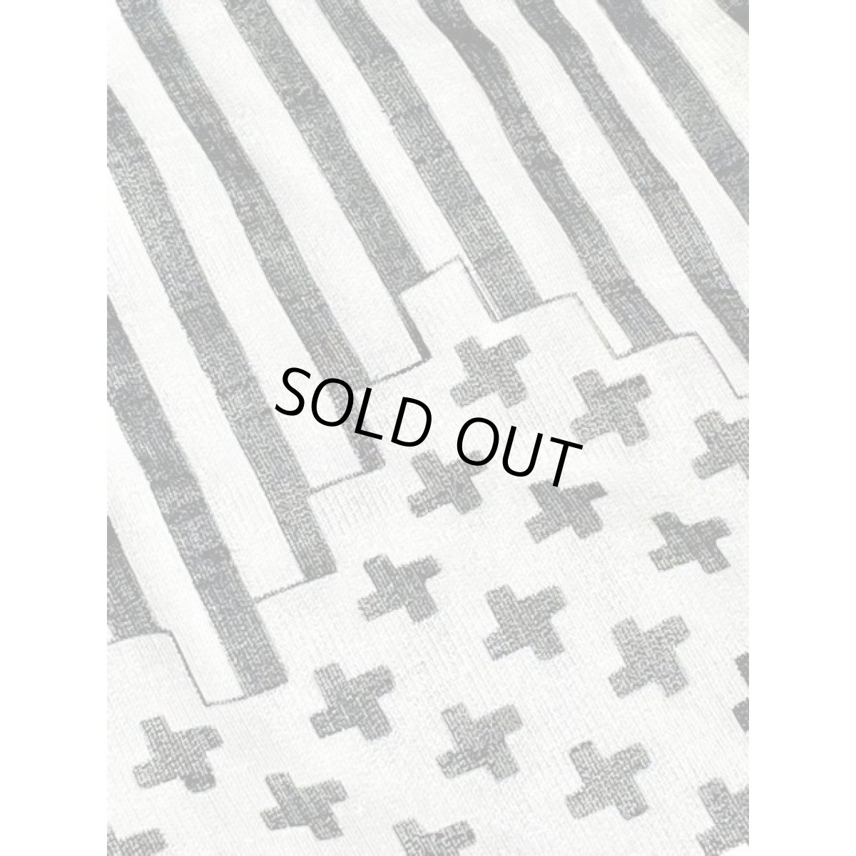 画像13: レトロワンピース 70's バックル付ベルトセット ストライプ 花柄 バイカラー ブラック ホワイト 半袖 古着 (13)