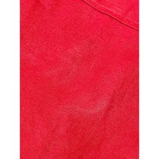画像20: 可愛らしいマルチ刺繍 レッド 赤 ふんわり 半袖 レトロ USA古着 ヴィンテージ刺繍ドレス【7979】 (20)