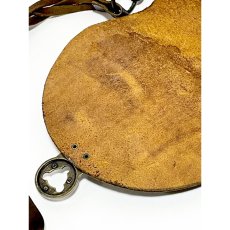 画像14: メキシカン 型押し カービング ブラウン 本革レザー 彫り レディース ヴィンテージ ショルダー 鞄 バッグ【V6661】 (14)
