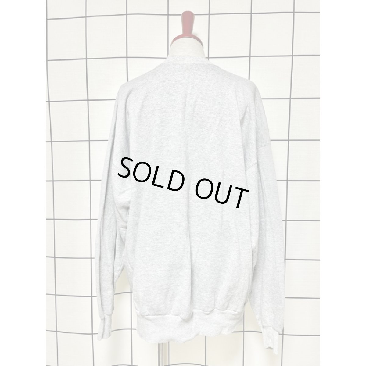 画像5: ドール ハート 英字 オーバーサイズ グレー レトロ USA古着 ヴィンテージスウェット (5)