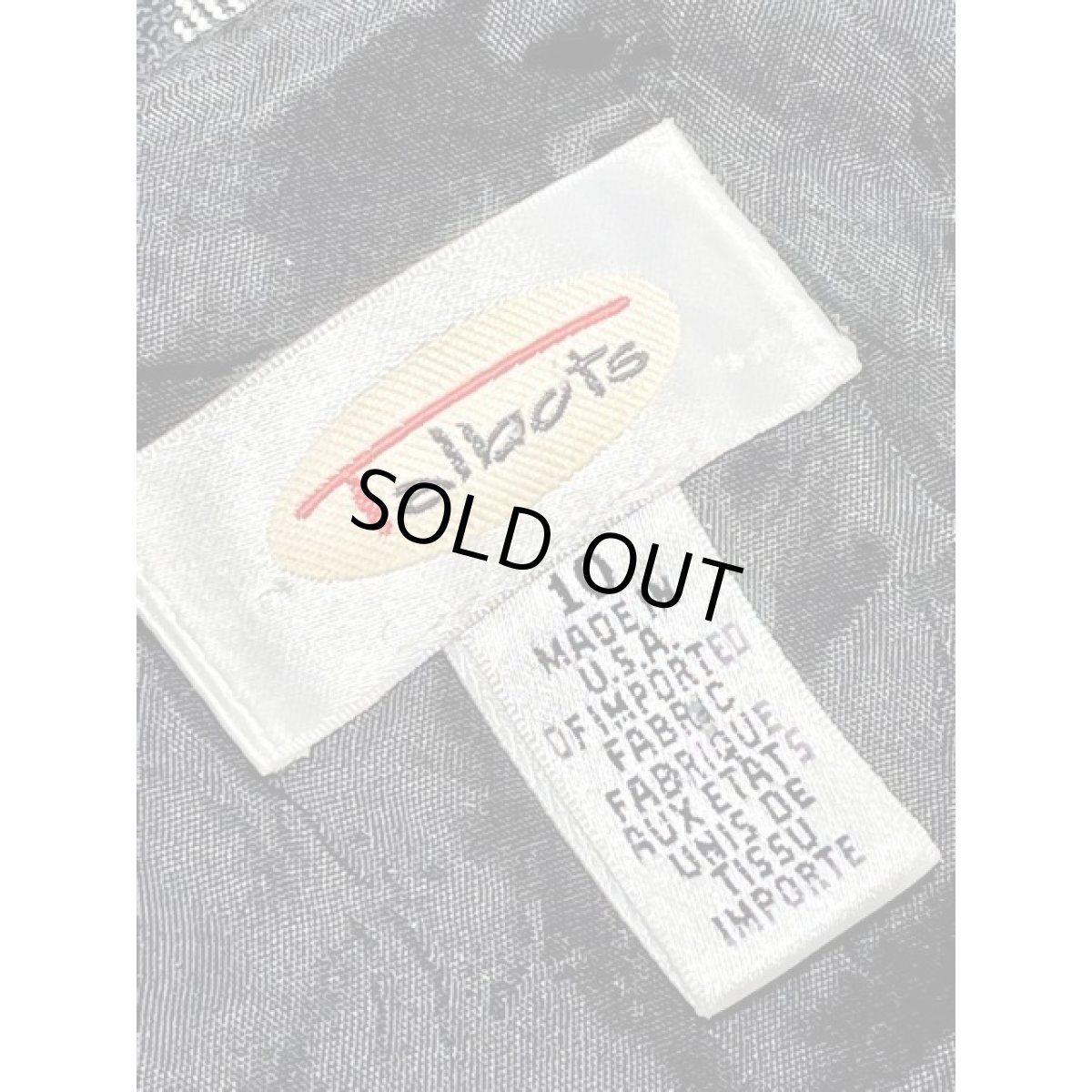 画像13: ウール チェック柄 モノトーン ノースリーブ レトロ USA古着 ヴィンテージジャンパースカート【V8056】 (13)