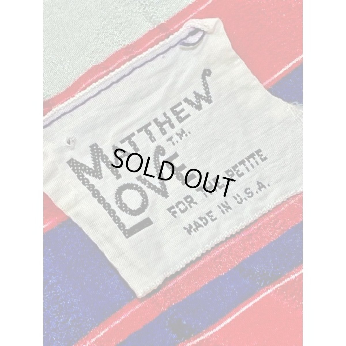 画像12: ストライプ柄 ボーダー柄 ウエストゴム レトロ 長袖 USA古着 ヴィンテージワンピース【V8053】 (12)