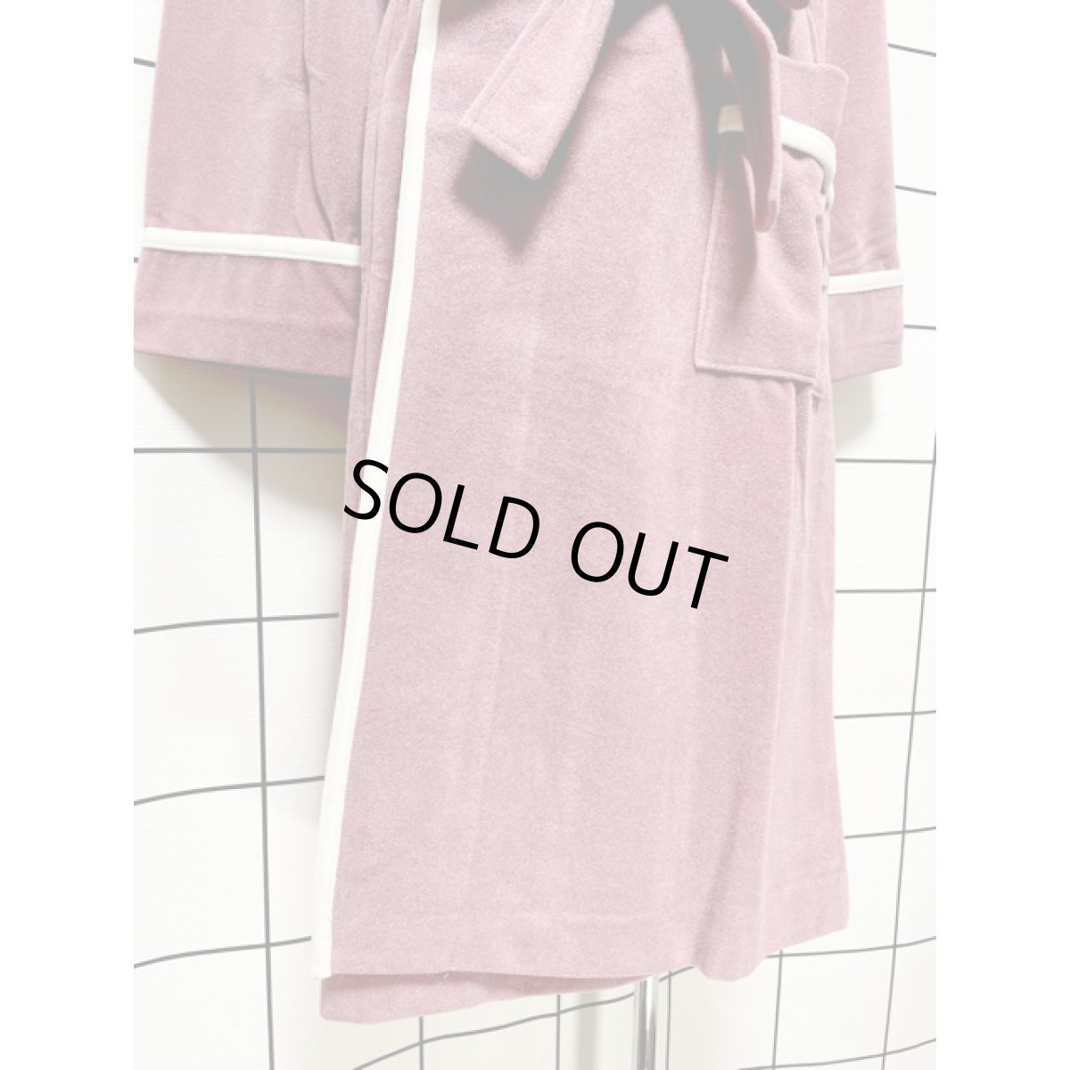 画像9: レトロガウン お洒落上級者さんにもおすすめ 70年代 古着 アウター (9)