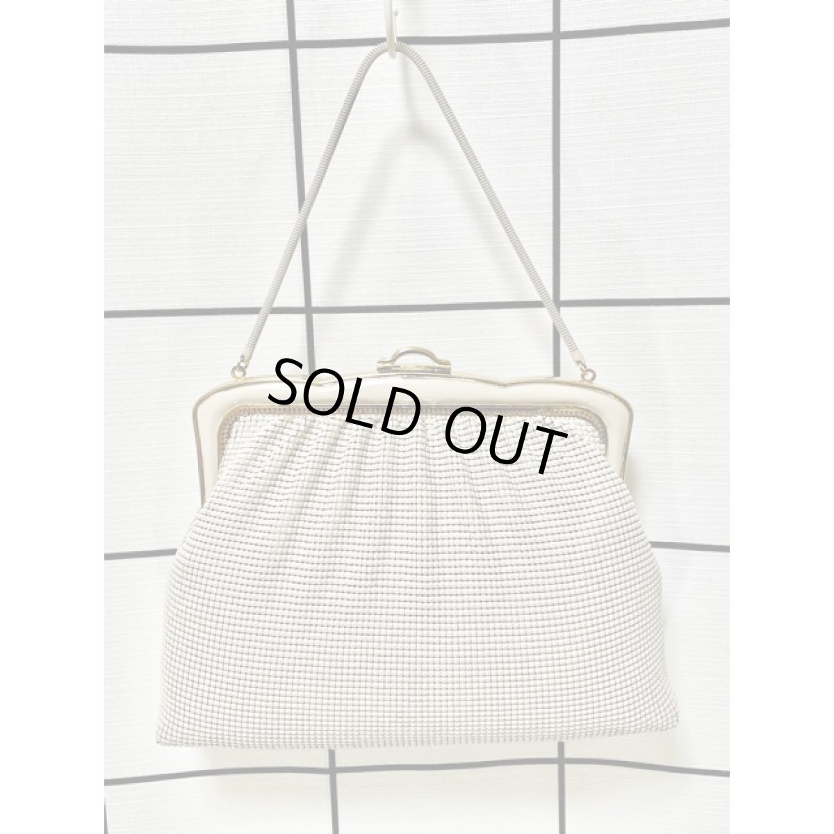 画像4: メタル オフホワイト 結婚式 二次会 パーティースタイル 気品溢れる逸品 レディース レトロアンティーク 鞄 バッグ【V8114】 (4)