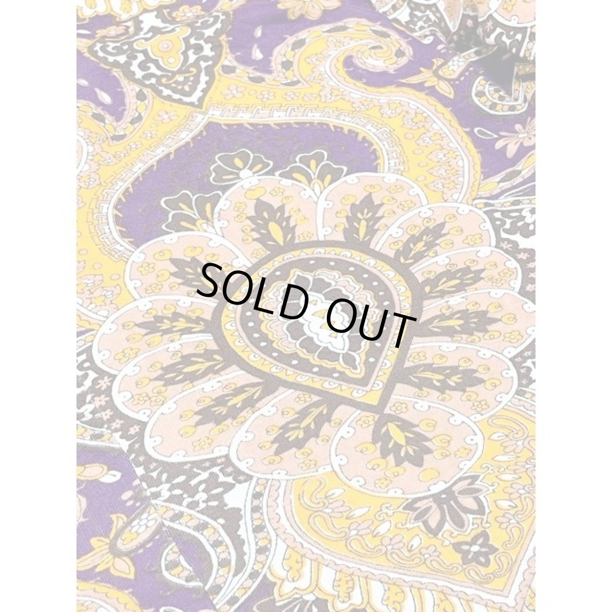 画像12: レトロサイケ ヨーロッパ古着 薄手ヴィンテージシャツジャケット (12)