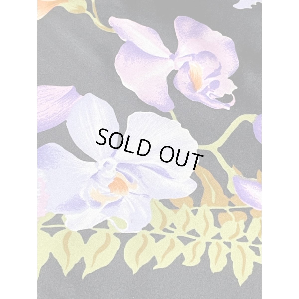 画像13: 結婚式や二次会などのパーティースタイルにもおすすめ 70s 花柄 ブラック 長袖 レトロ ヨーロッパ古着 ヴィンテージドレス【8134】 (13)