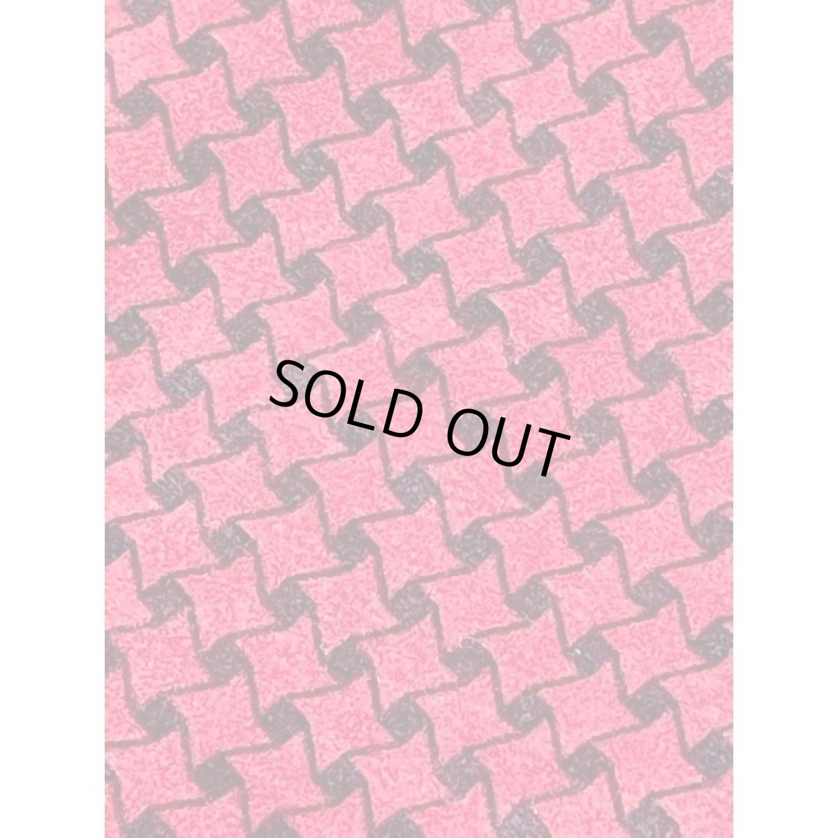 画像12: 前開き ハイネック シルエットが綺麗 レッド ブラック レトロ レディース 長袖 昭和レトロ 国産古着 レトロワンピース 【V8138】 (12)