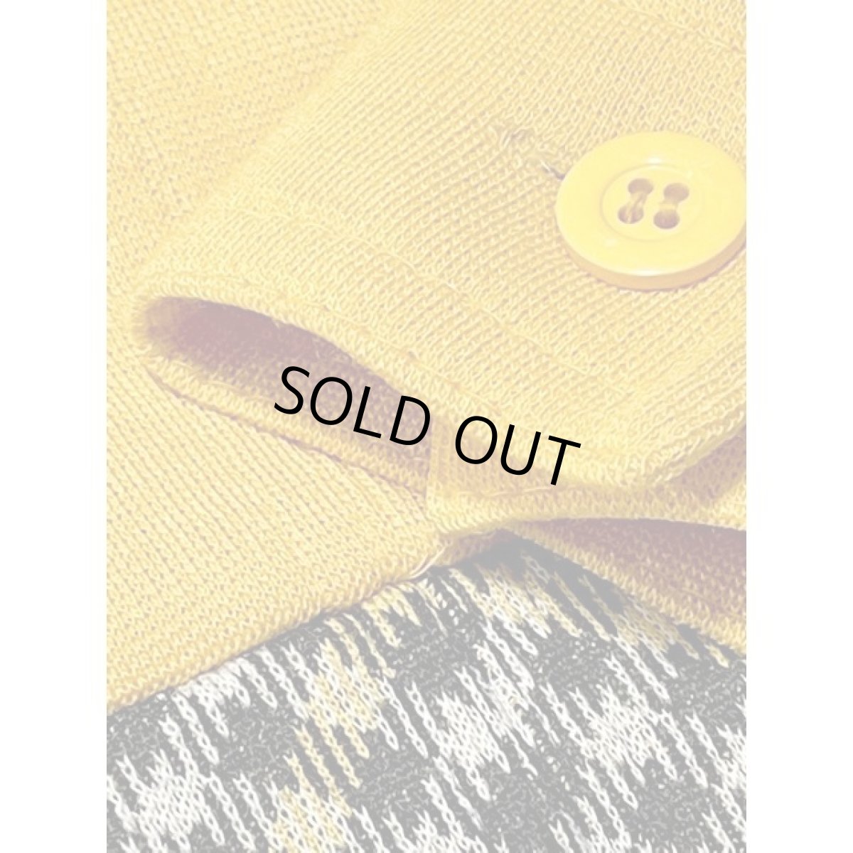 画像13: ヨーロッパ古着 ワンピース ヴィンテージ マスタードカラー チェック ウール  (13)