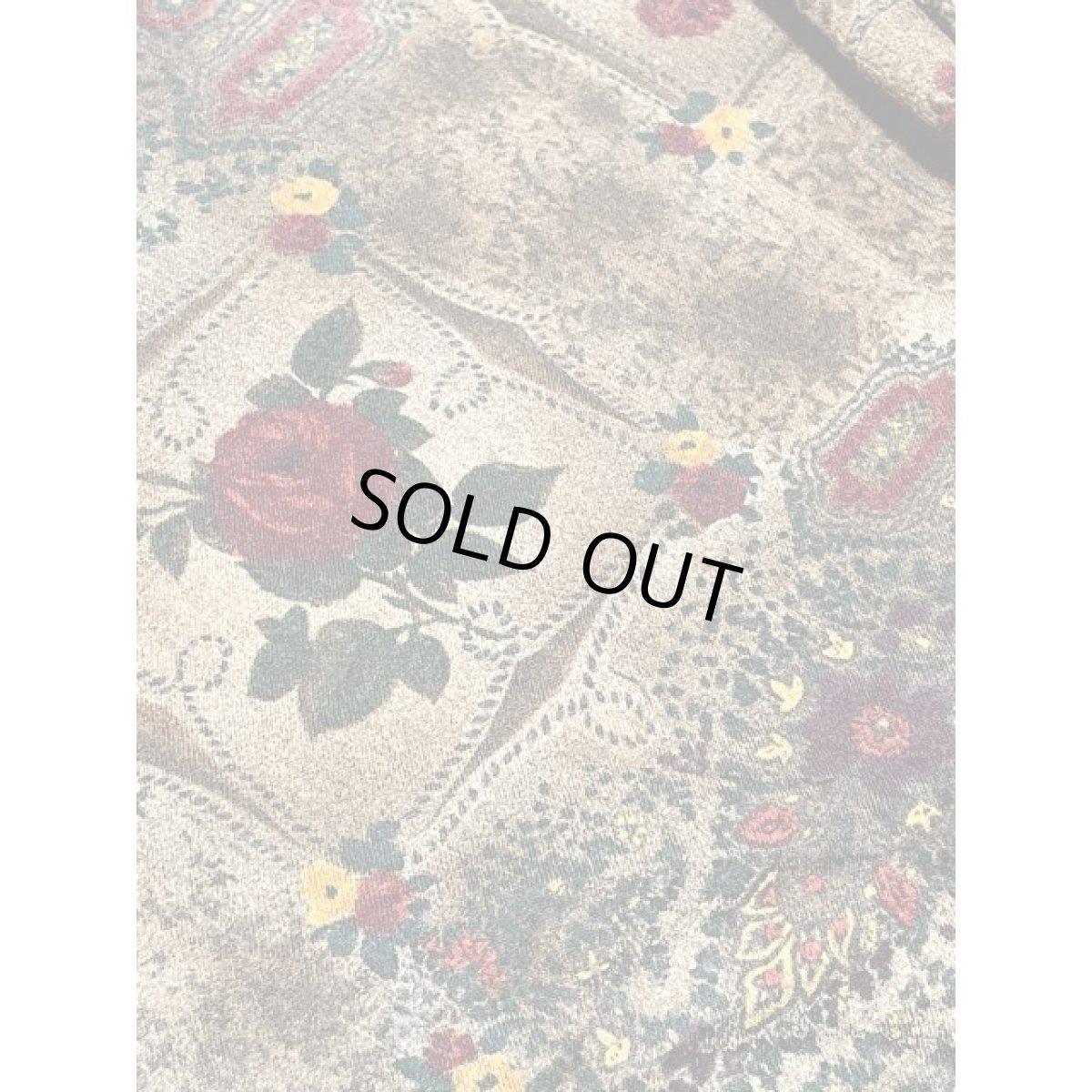 画像9: ウール 花柄 落ち着いた配色 ウエストゴム ディアンドル チロルスカート ドイツ民族衣装 舞台 演劇 演奏会 フォークダンス オクトーバーフェスト (9)