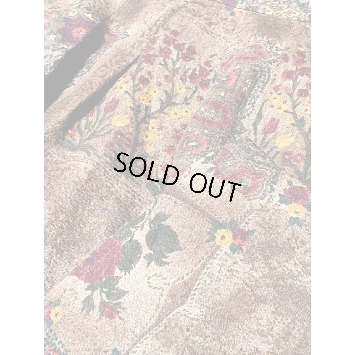 画像7: ウール 花柄 落ち着いた配色 ウエストゴム ディアンドル チロルスカート ドイツ民族衣装 舞台 演劇 演奏会 フォークダンス オクトーバーフェスト (7)