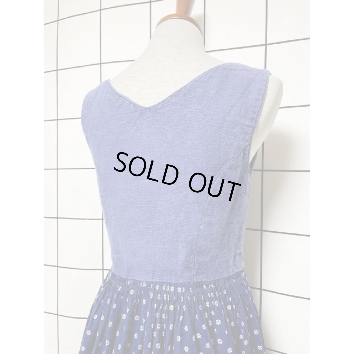 画像6: チロルワンピース 小花柄 フロントジッパー ドイツ民族衣装 オクトーバーフェスト (6)