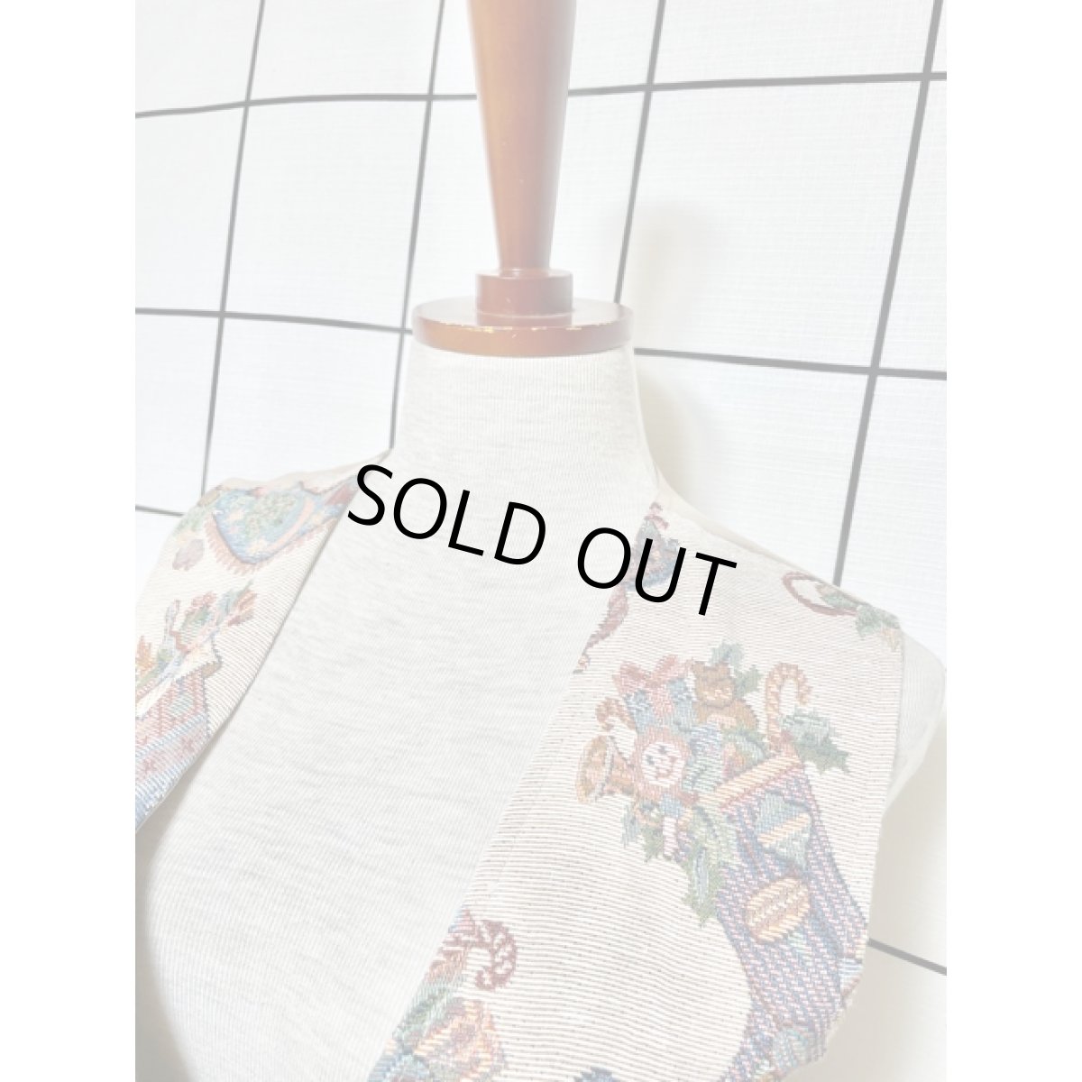 画像8: ゴブラン レトロ USA古着 ベスト (8)