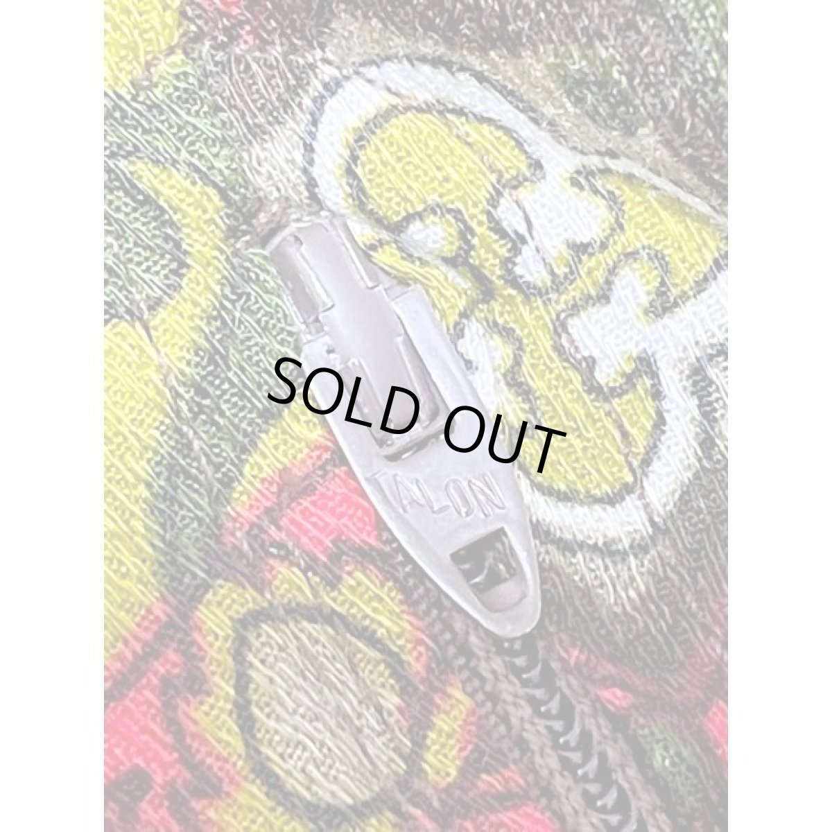 画像15: サイケ TALON 個性的 レトロ 長袖 USA古着 ヴィンテージワンピース【V8188】 (15)