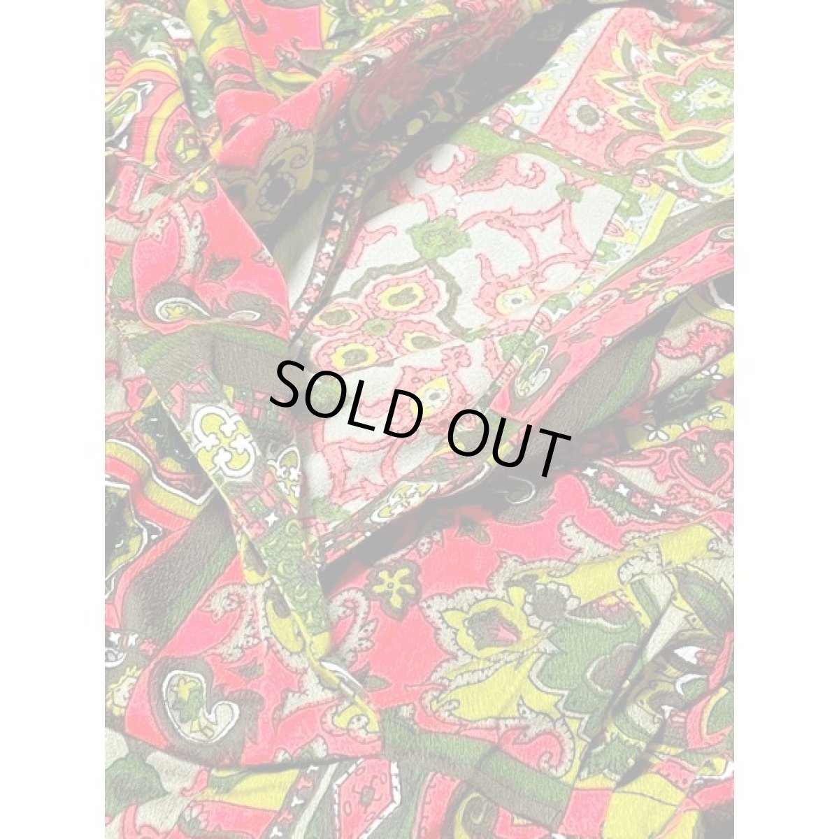 画像17: サイケ TALON 個性的 レトロ 長袖 USA古着 ヴィンテージワンピース【V8188】 (17)