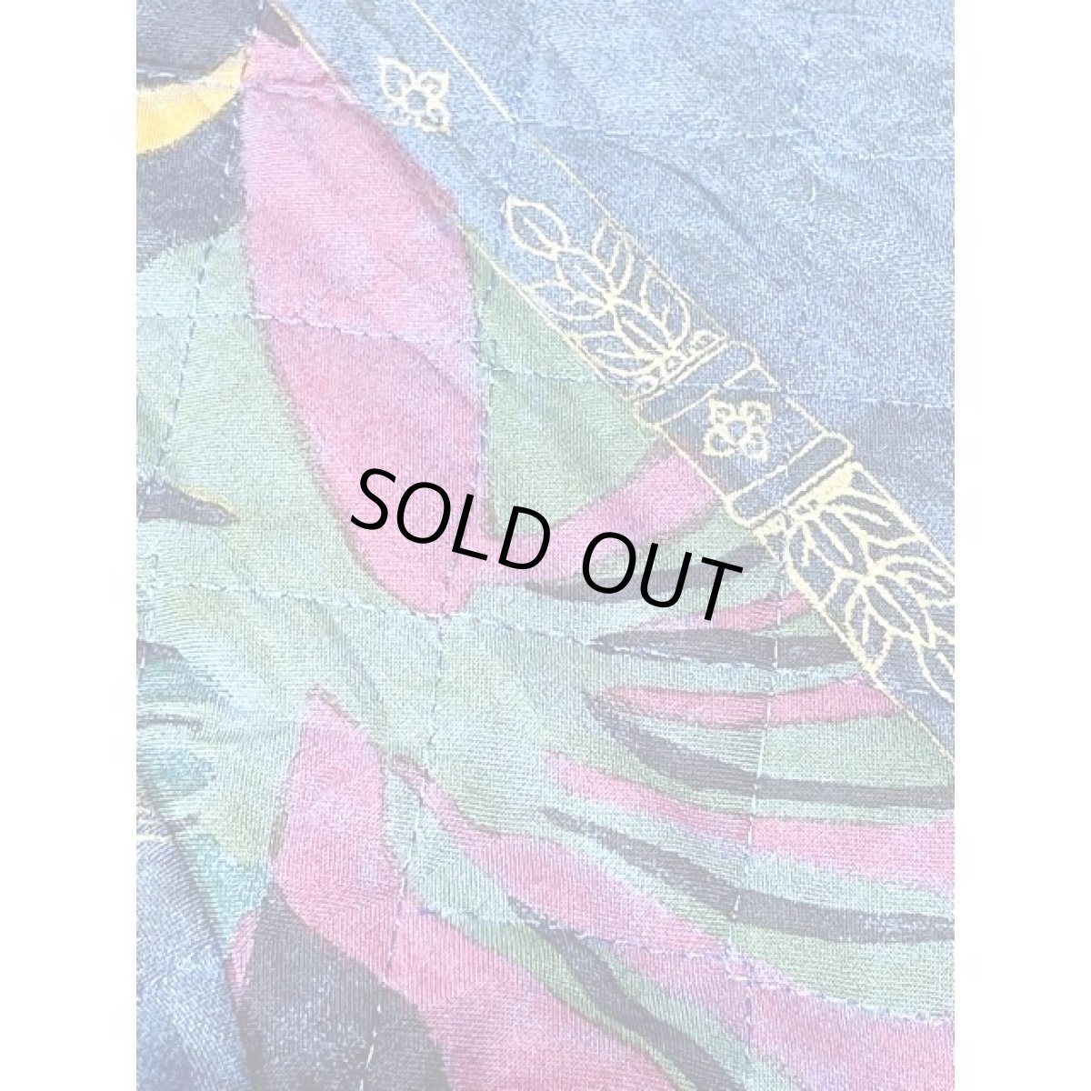 画像11: キルティング フォークロア レトロ USA古着 ヴィンテージジャケット (11)