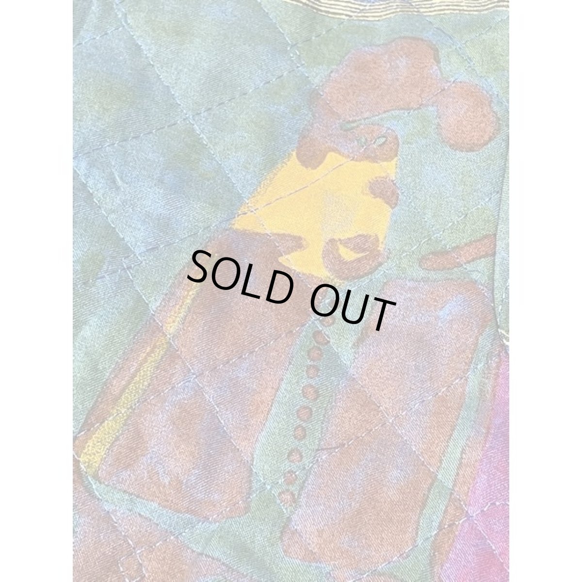 画像12: キルティング フォークロア レトロ USA古着 ヴィンテージジャケット (12)