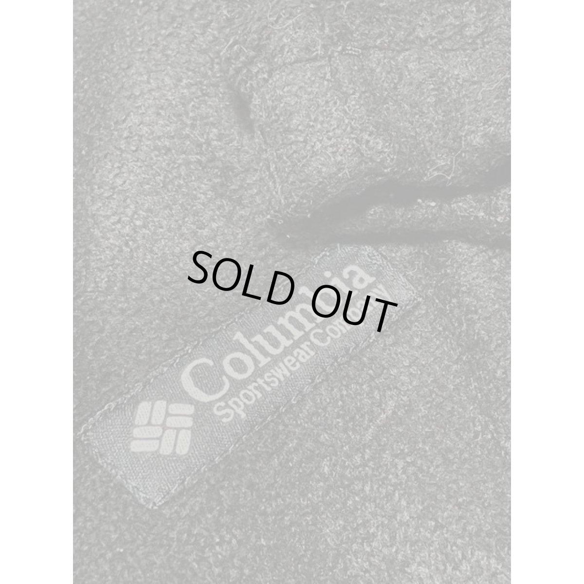 画像10: ブラック レッド ジップアップ レトロ 古着 フリースジャケット (10)