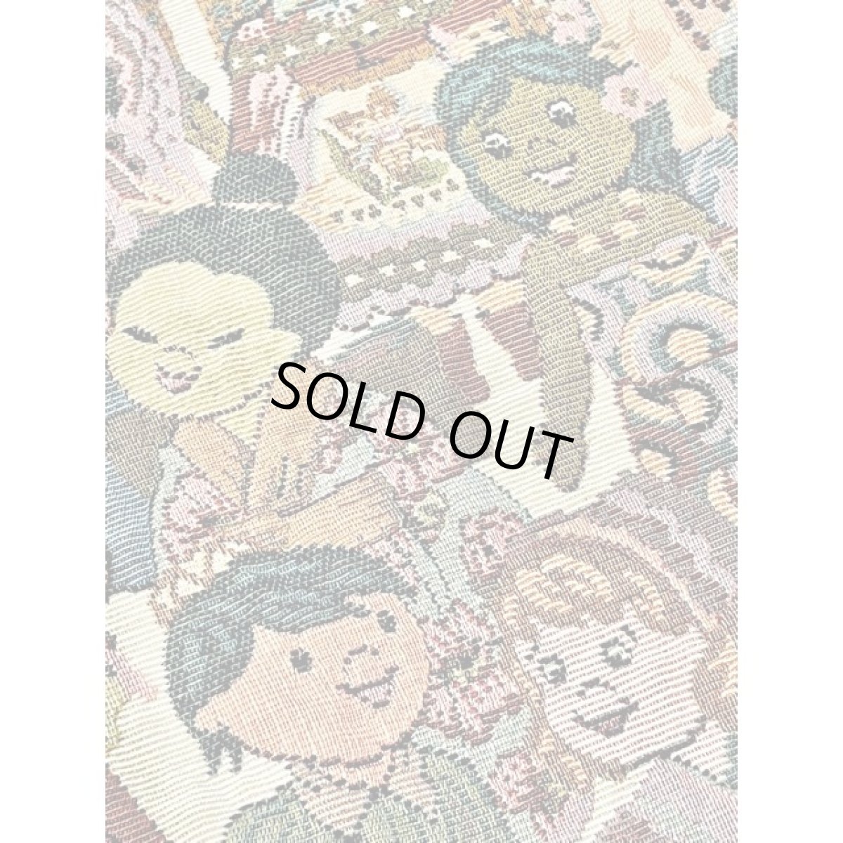 画像11: 人物柄 ゴブラン レトロ USA古着 ベスト【V8239】 (11)