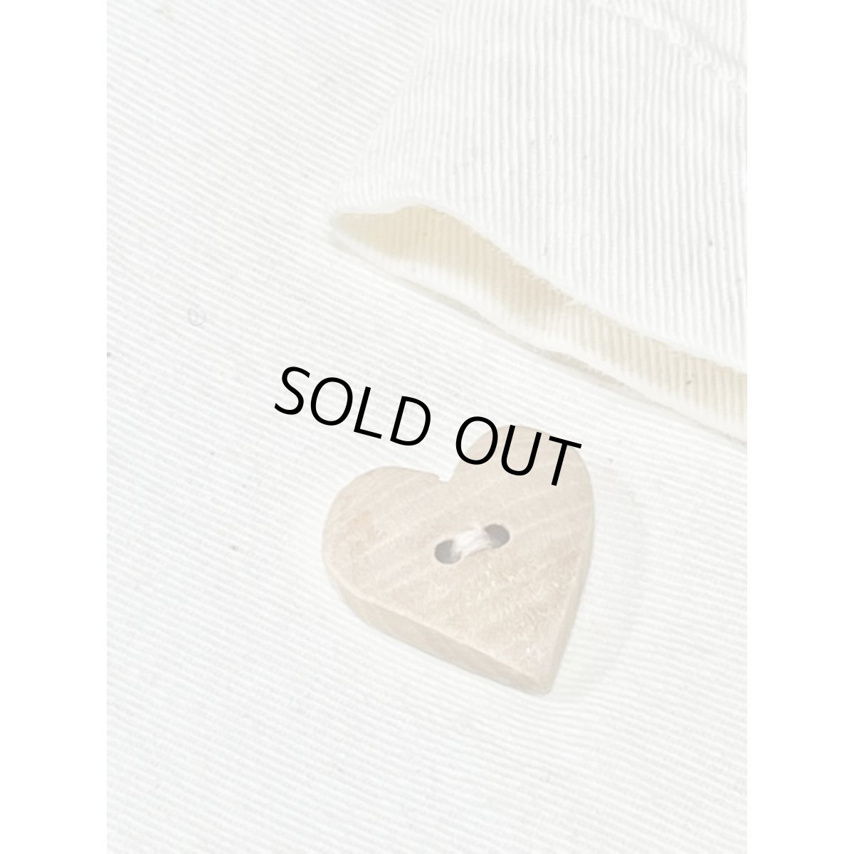 画像13: ハート フルーツ ノーカラー レトロ ヨーロッパ古着 長袖 ヴィンテージ薄手ジャケット (13)