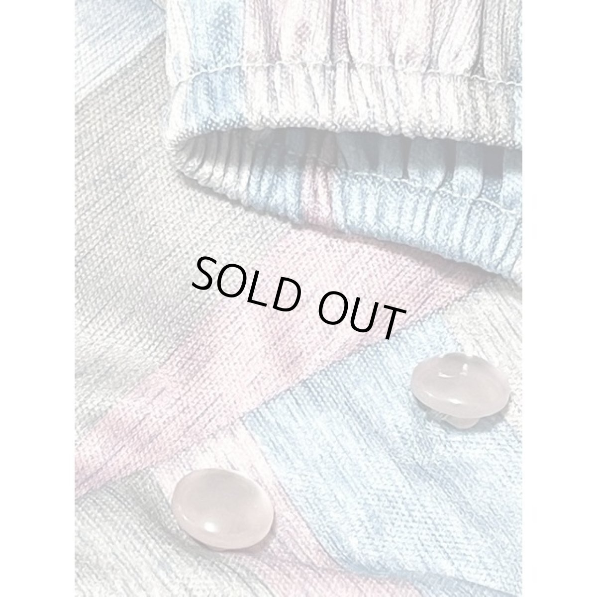 画像12: ストライプ ボーダー プリーツ ウエストゴム レトロ 長袖 USA古着 ヴィンテージドレス【V8255】 (12)