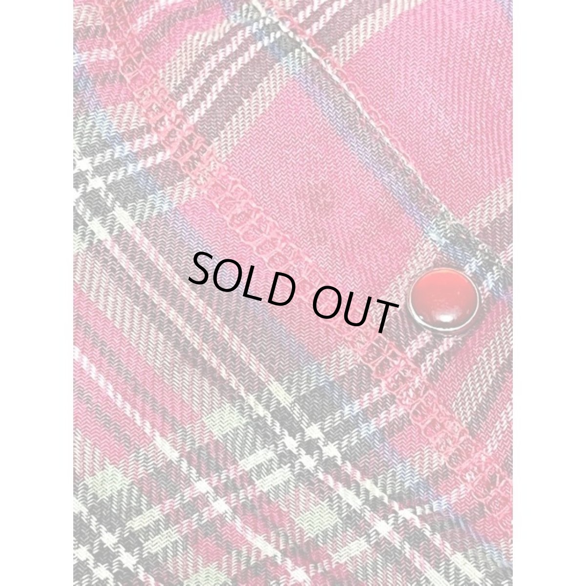 画像18: アメリカ古着 ワンピース ヴィンテージ マドラスチェック 前開き ホック式 レトロ (18)