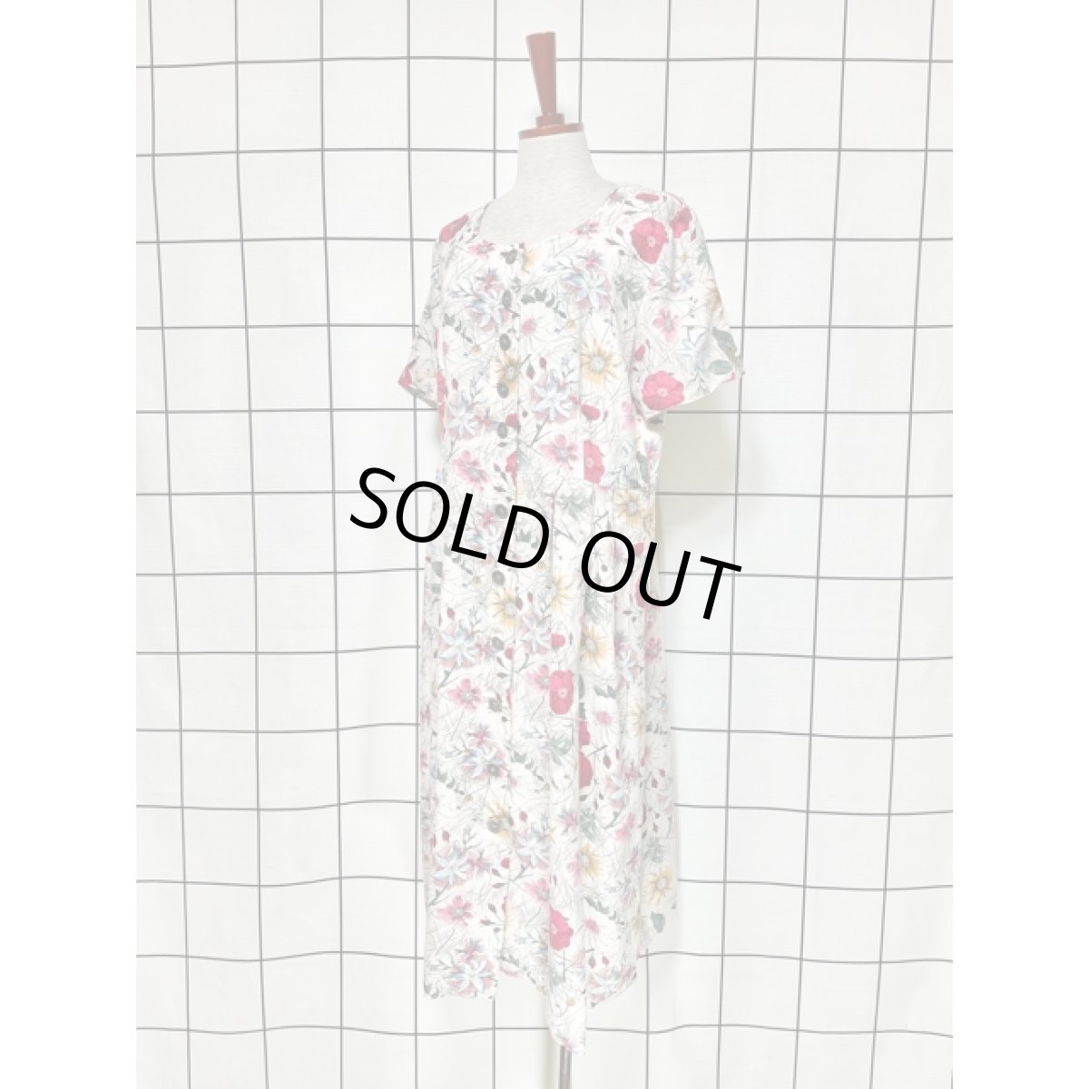 画像2: チロルワンピース 前開き 総花柄 ドイツ民族衣装 オクトーバーフェスト (2)