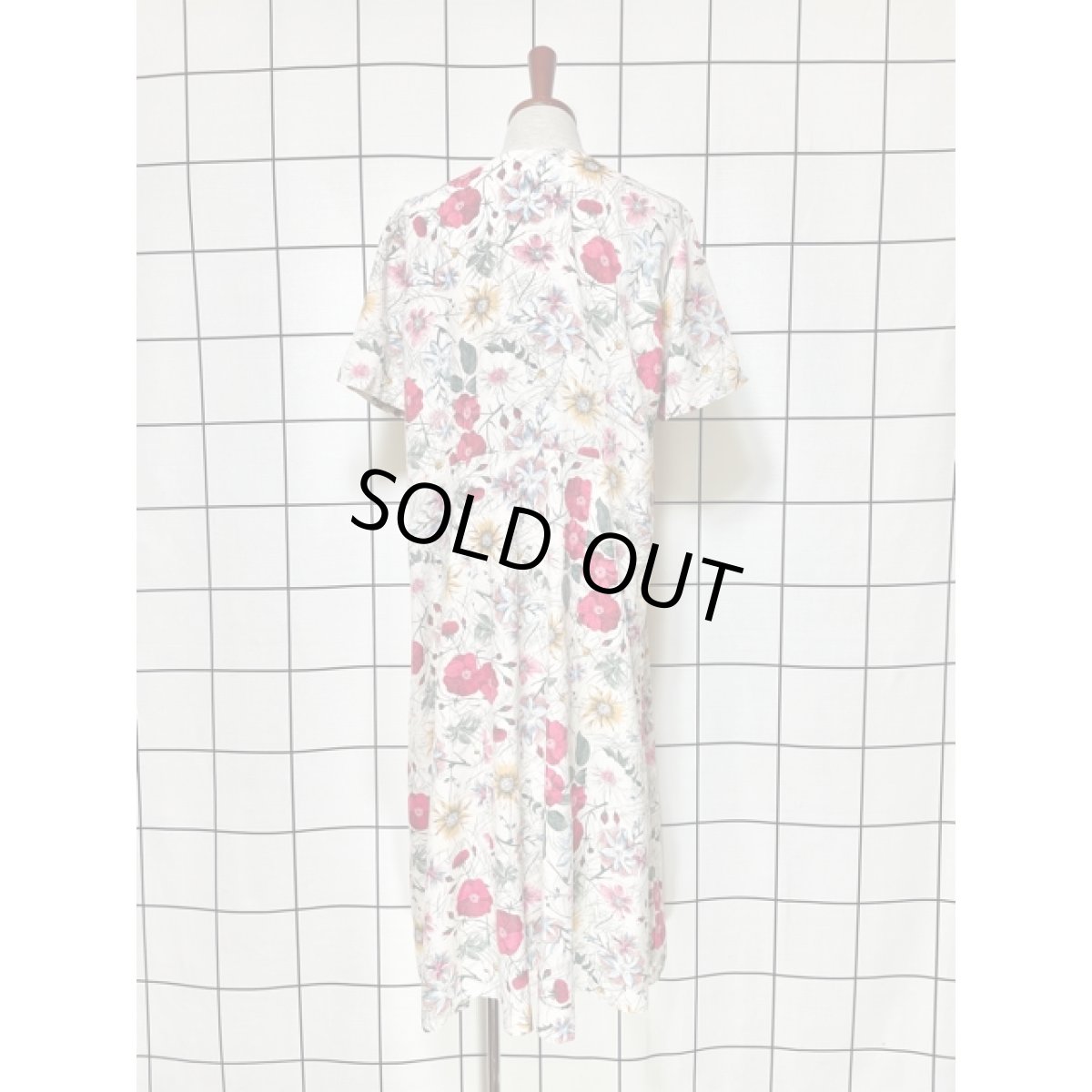 画像5: チロルワンピース 前開き 総花柄 ドイツ民族衣装 オクトーバーフェスト (5)