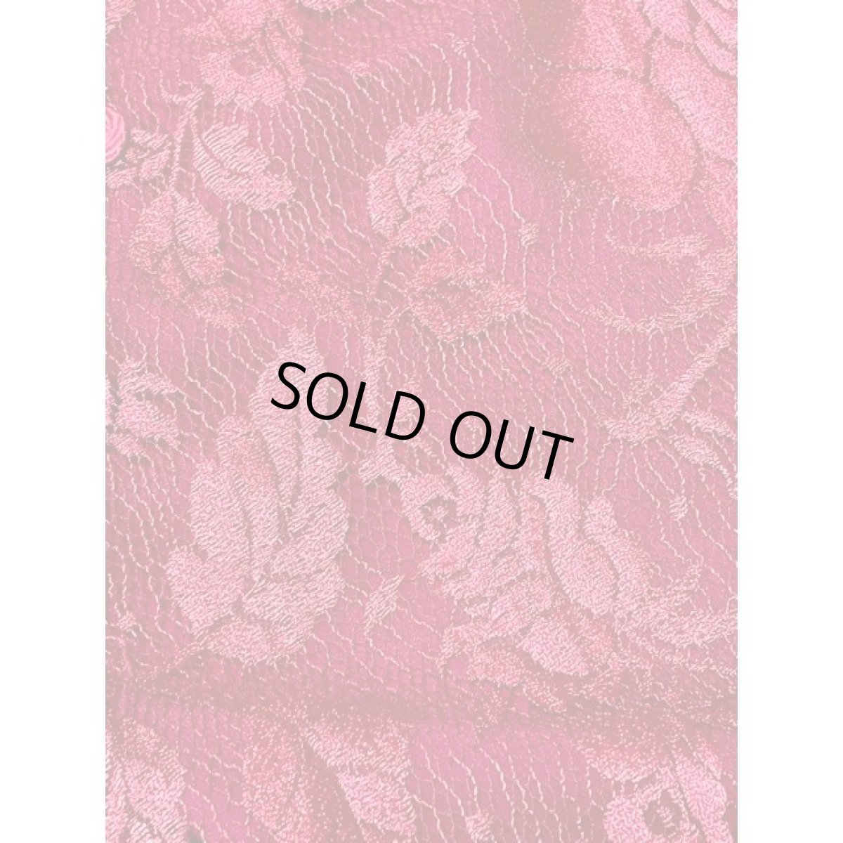 画像11: 総フラワーレース エレガント 羽織り 前開き レッド 長袖 レトロ ヨーロッパ古着 ヴィンテージカーディガン【V8361】 (11)