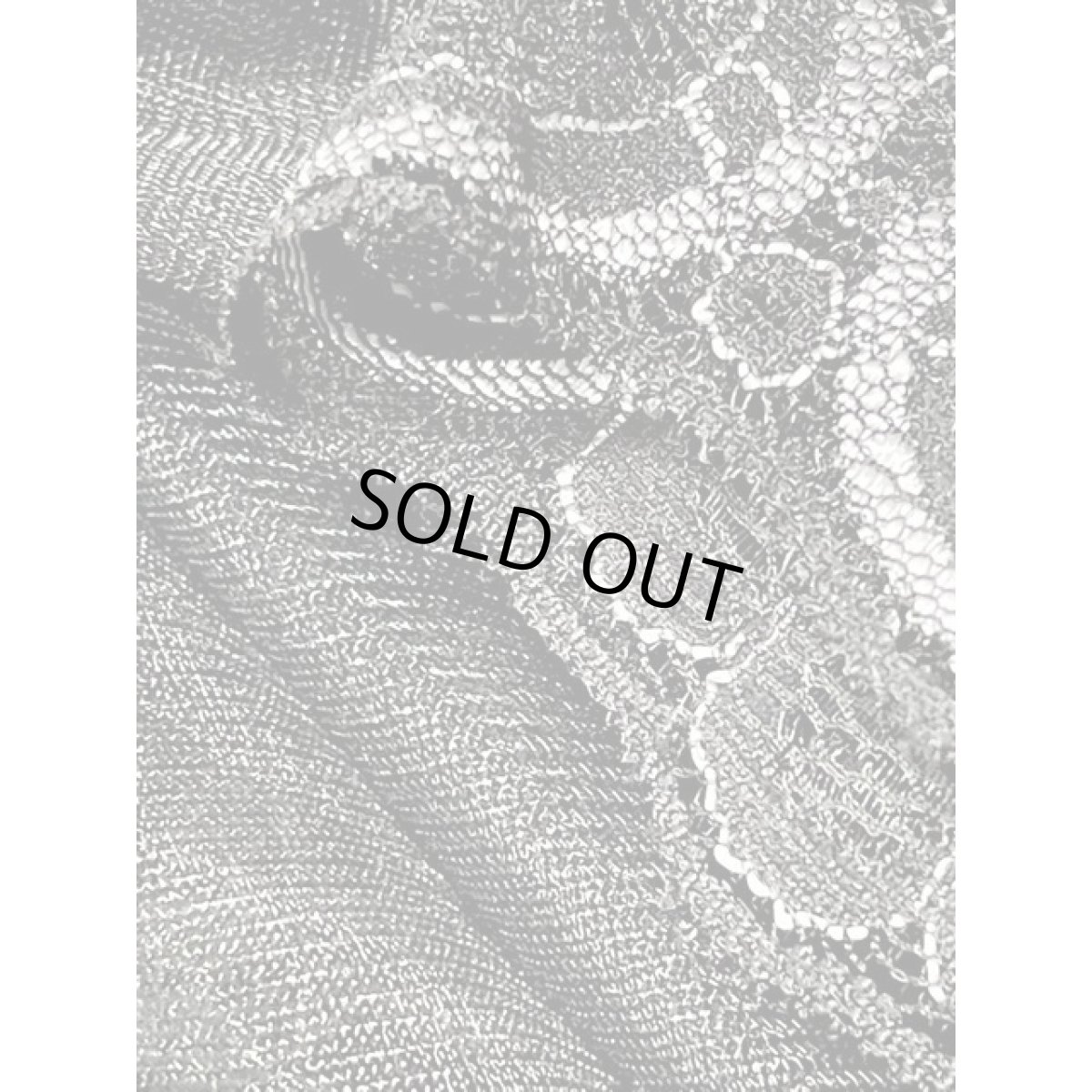 画像11: 羽織り 前開き レース ブラック 黒 長袖 レトロ ヨーロッパ古着 ヴィンテージ レースロングカーディガン (11)