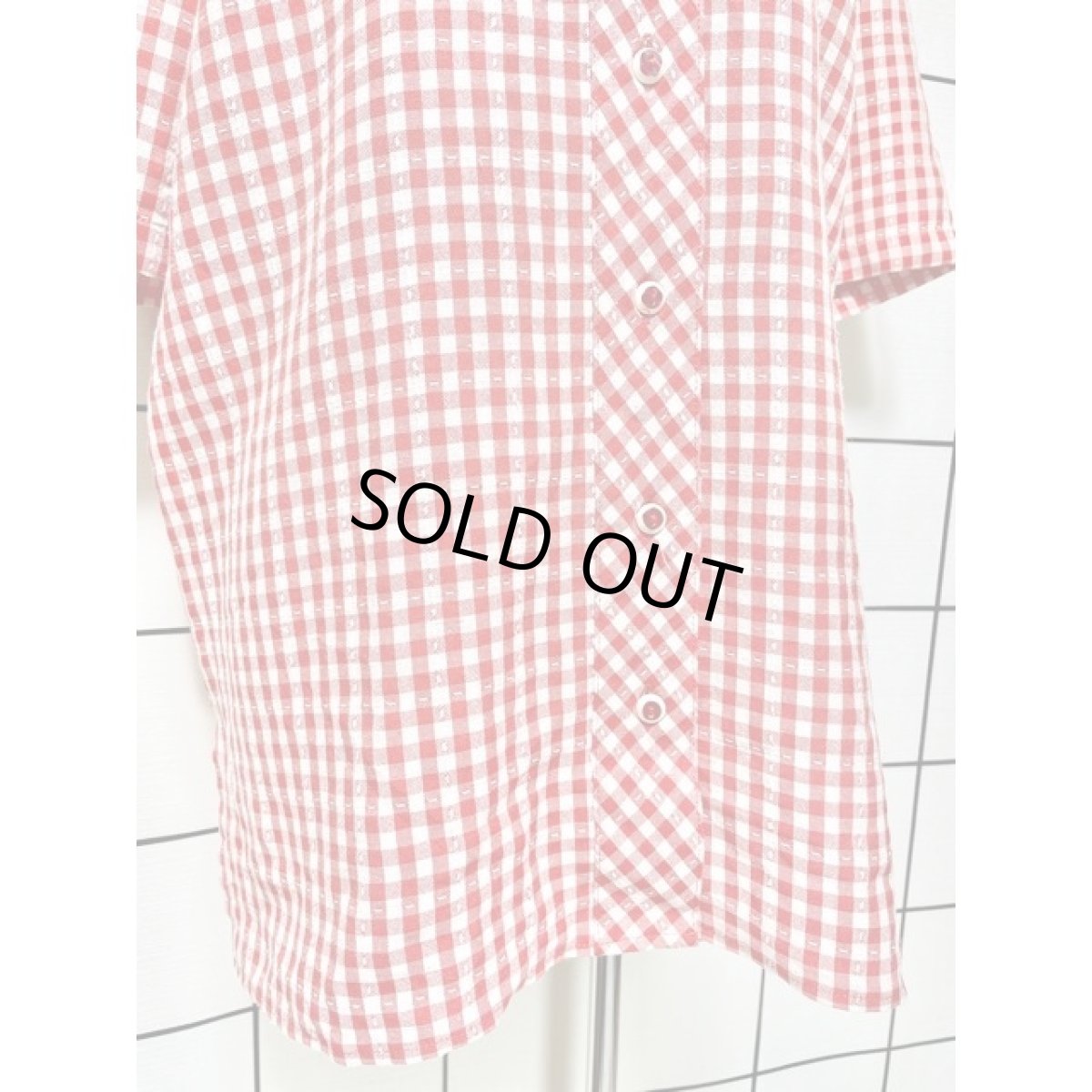 画像9: チェック柄 フロントブレード レッド ホワイト ディアンドル チロルブラウス ドイツ民族衣装 舞台 演奏会 フォークダンス オクトーバーフェスト (9)