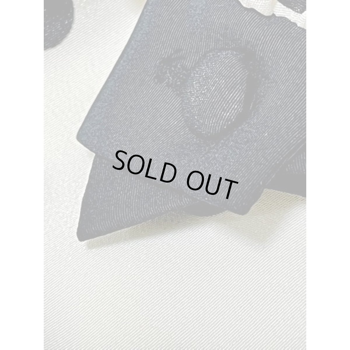 画像12: ドット プリーツ ホワイト ブラック モノクロ ウエストゴム レトロ USA古着 ヴィンテージワンピース【V8404】 (12)