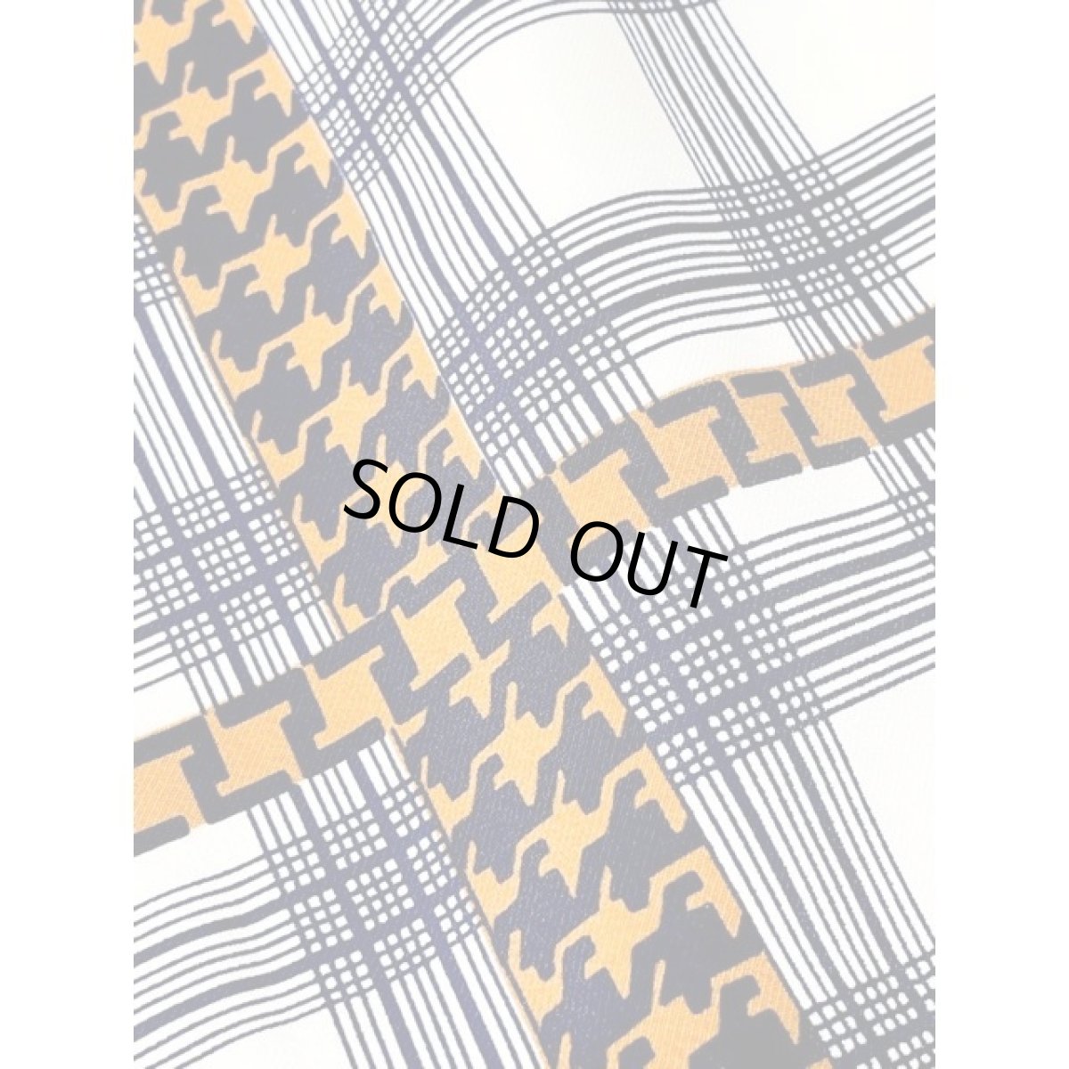 画像12: レトロワンピース チェック柄 70's バックル付ベルトセット 半袖 古着 (12)