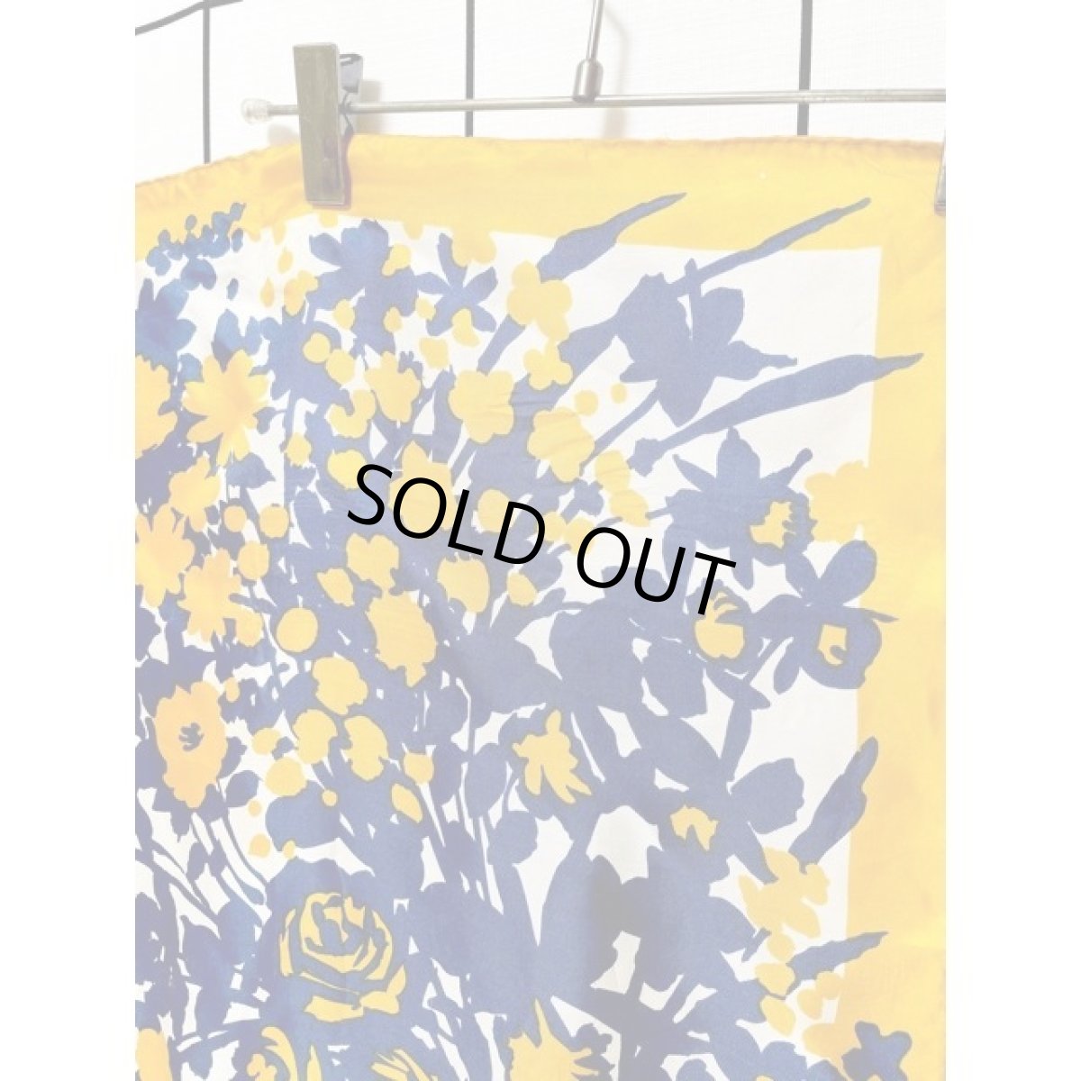 画像6: レトロアンティーク ヴィンテージスカーフ (6)