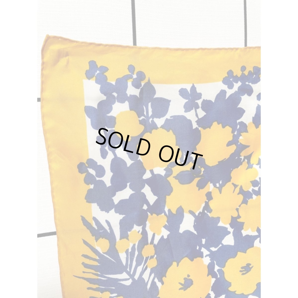 画像3: レトロアンティーク ヴィンテージスカーフ (3)