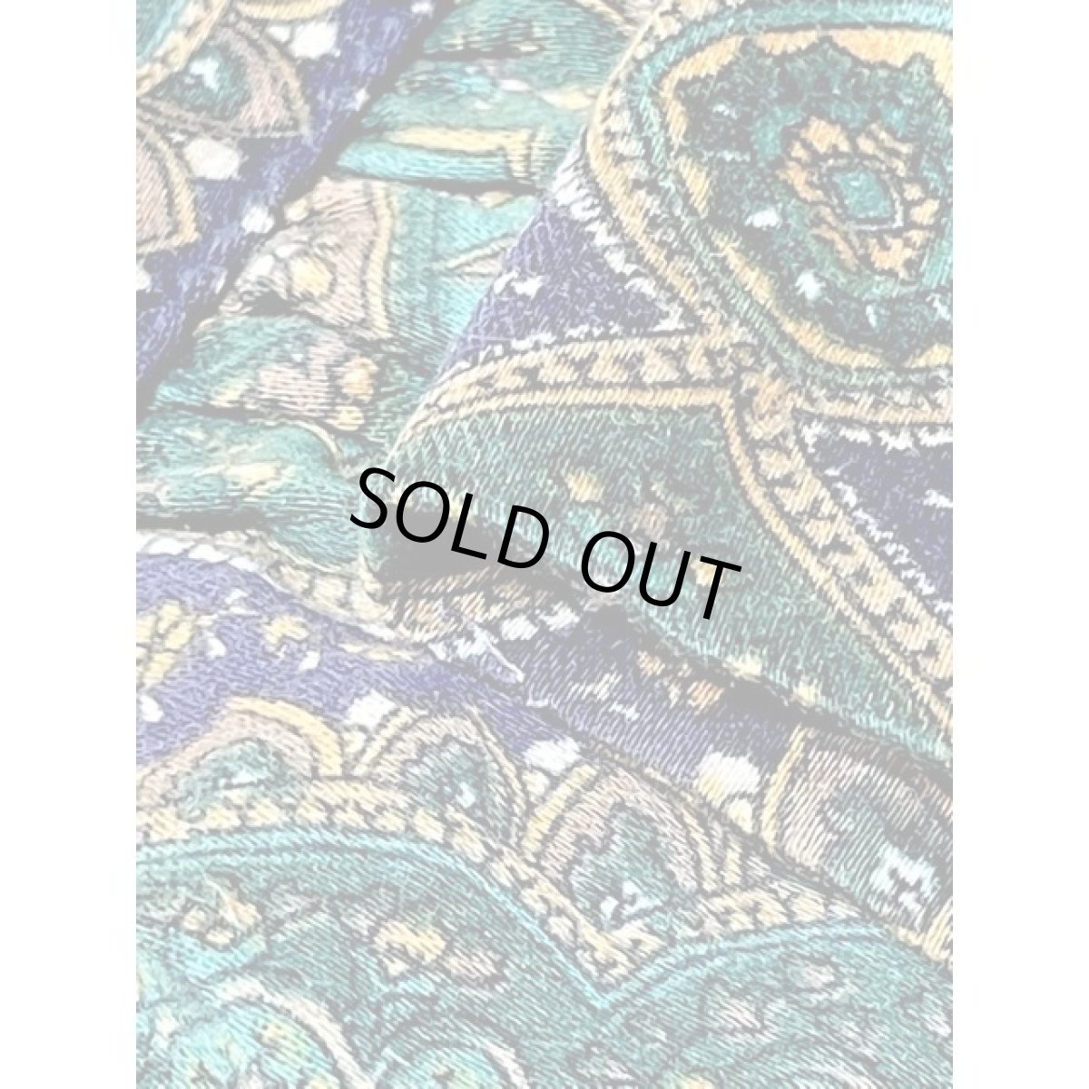 画像9: オリエンタル柄 ウエストゴム レトロ USA古着 ヴィンテージスカート【V8456】 (9)