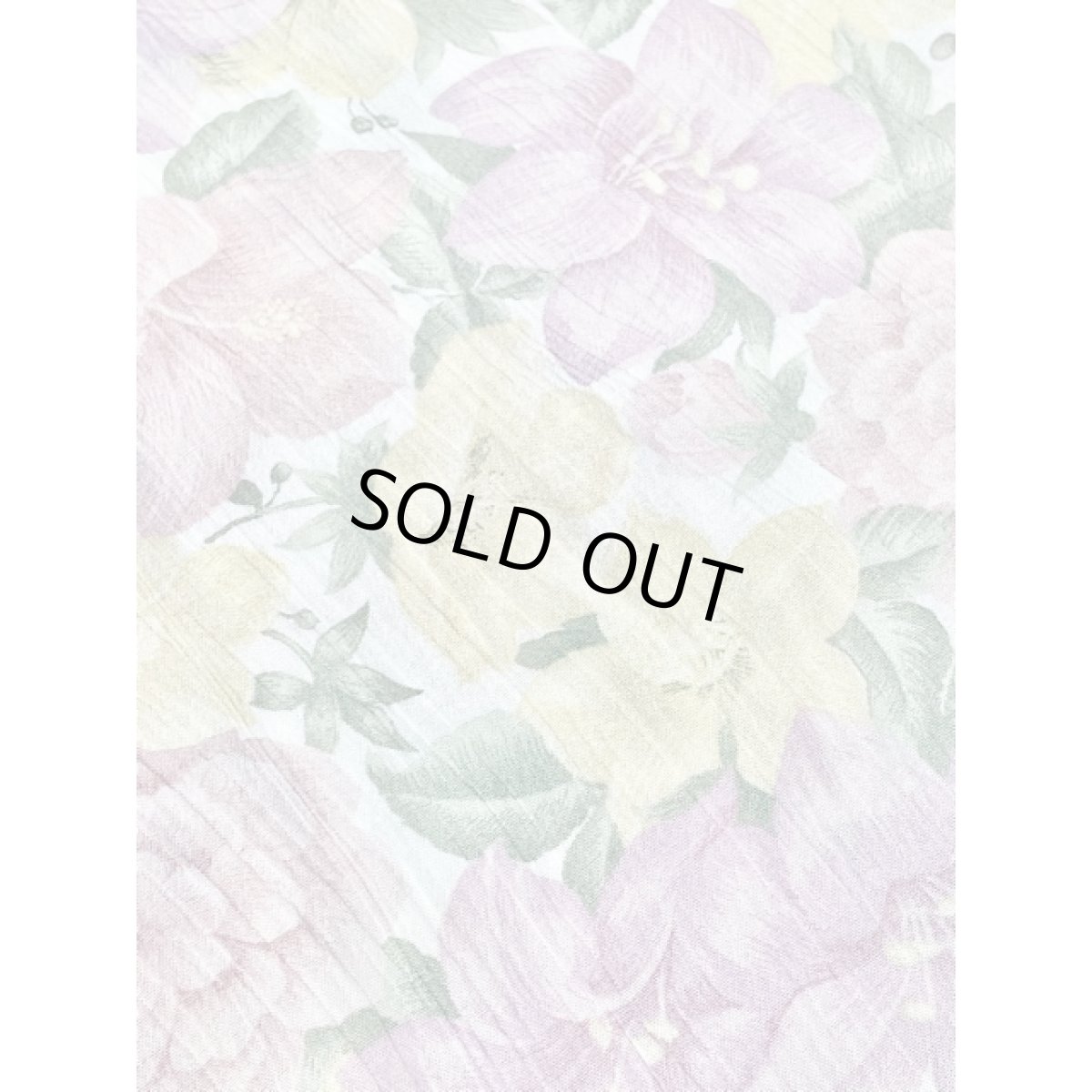 画像9: 総柄 花柄 ウエストゴム レトロ USA古着 ヴィンテージスカート (9)