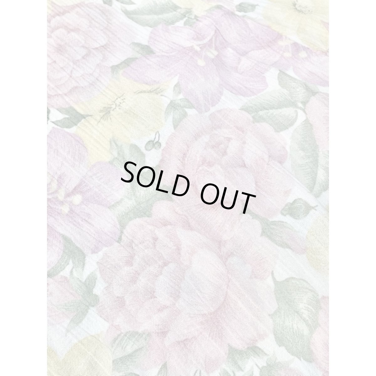 画像10: 総柄 花柄 ウエストゴム レトロ USA古着 ヴィンテージスカート (10)