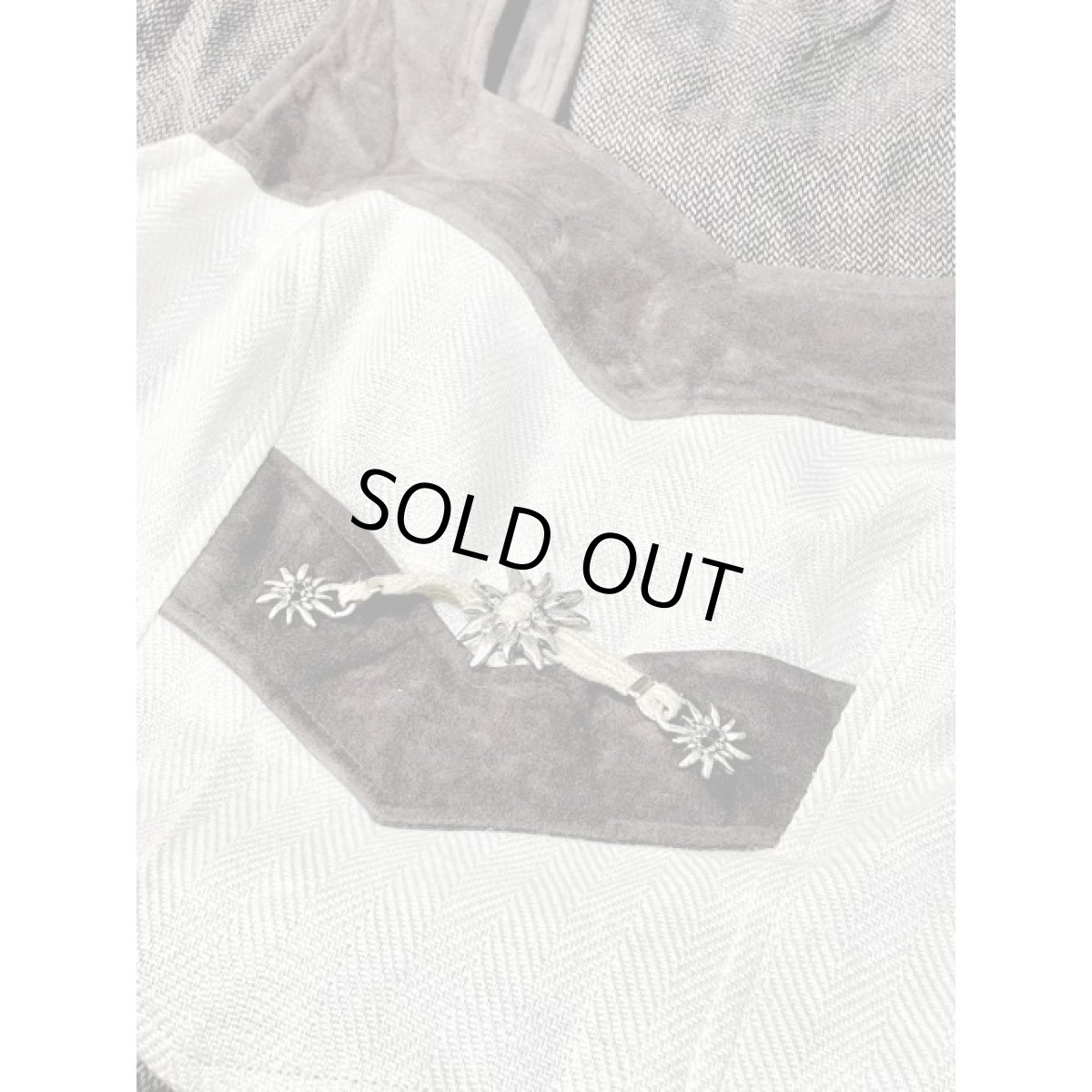 画像12: チロルワンピース リネン混紡 花型パーツ ドイツ民族衣装 オクトーバーフェスト (12)