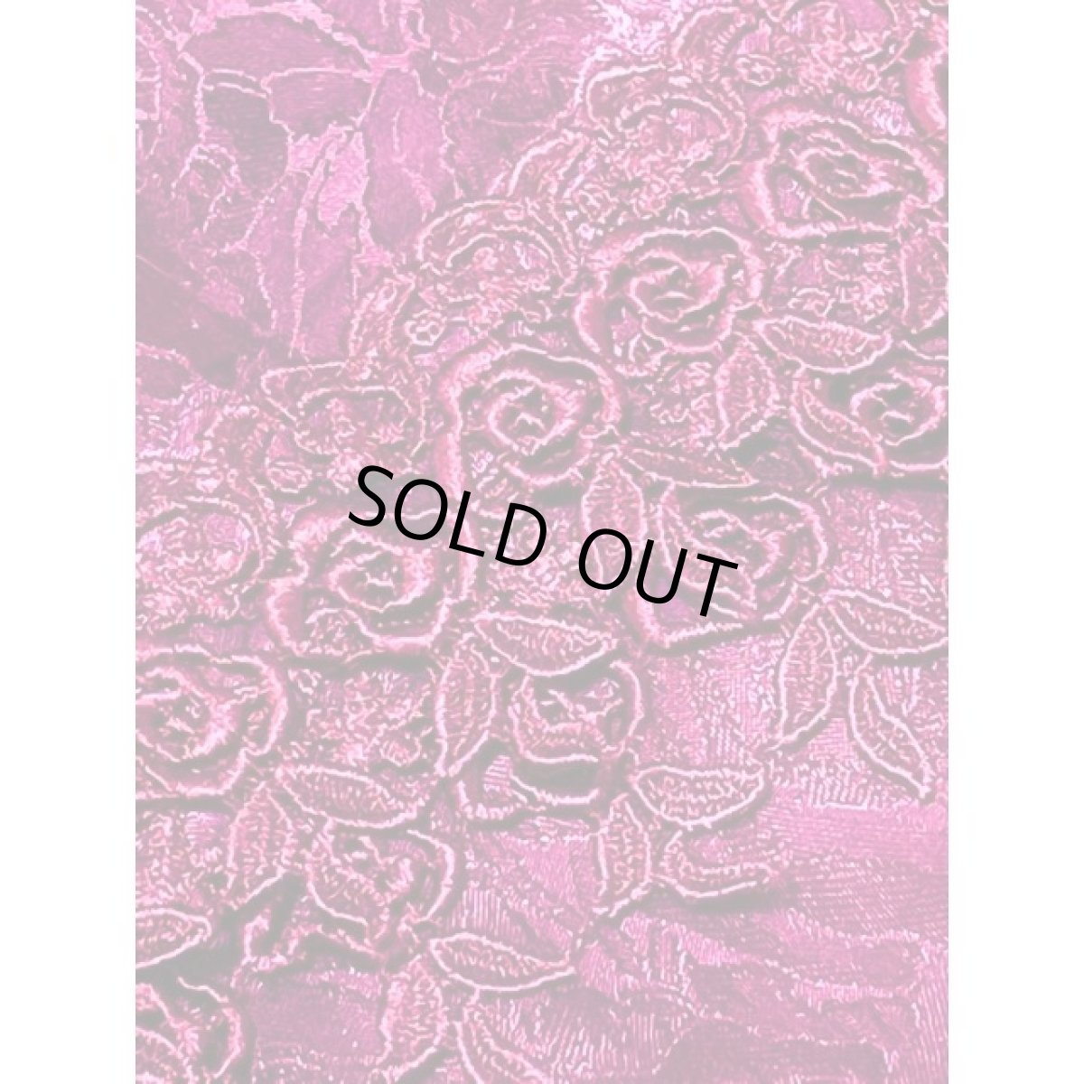 画像14: アメリカ古着 バック編み上げデザイン 花模様織り フラワーレース 半袖 レトロ クラシカル ヴィンテージドレス (14)