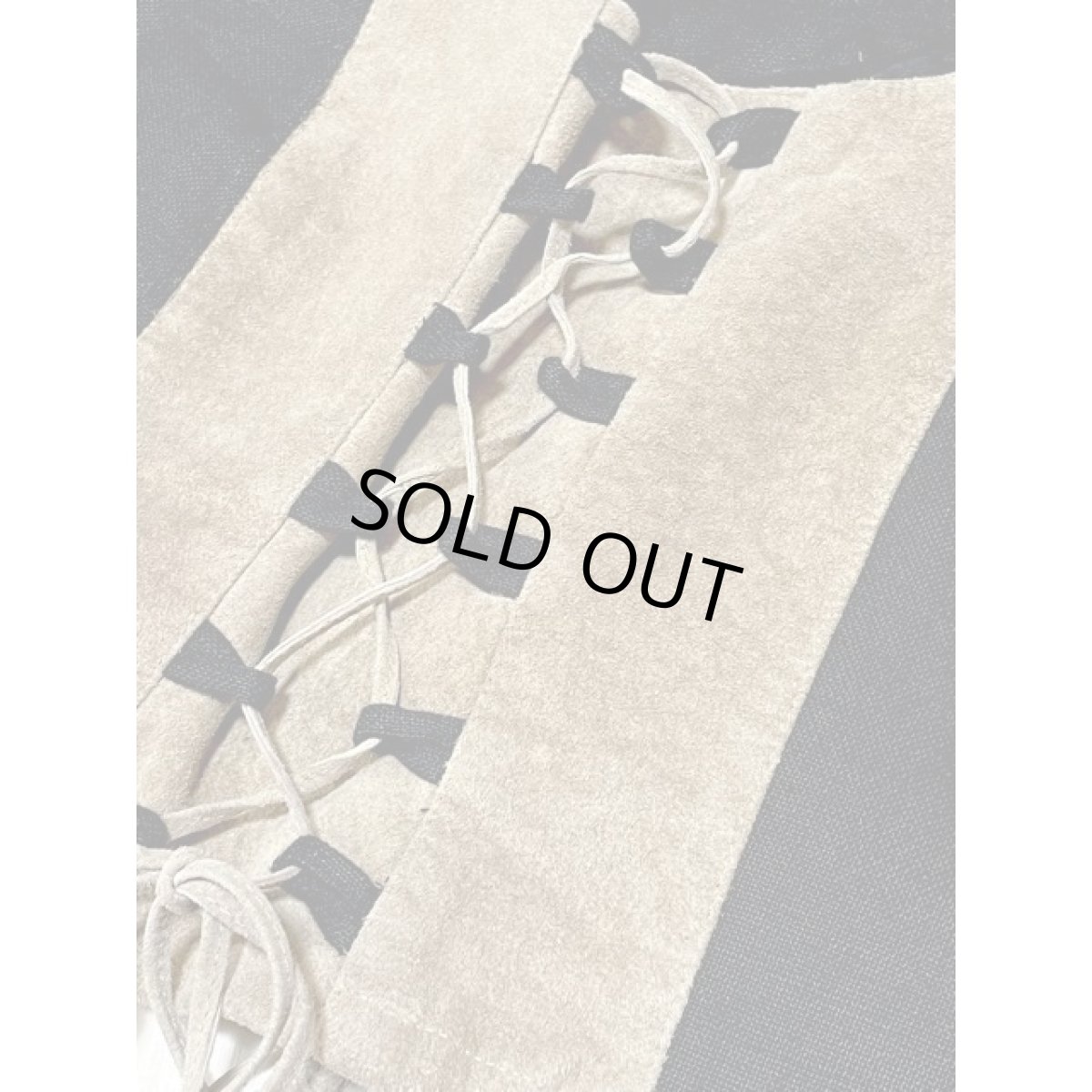 画像11: リネン スウェード フロント編み上げ ブラック ベージュ ディアンドル チロルベスト ドイツ民族衣装 舞台 演奏会 フォークダンス オクトーバーフェスト (11)