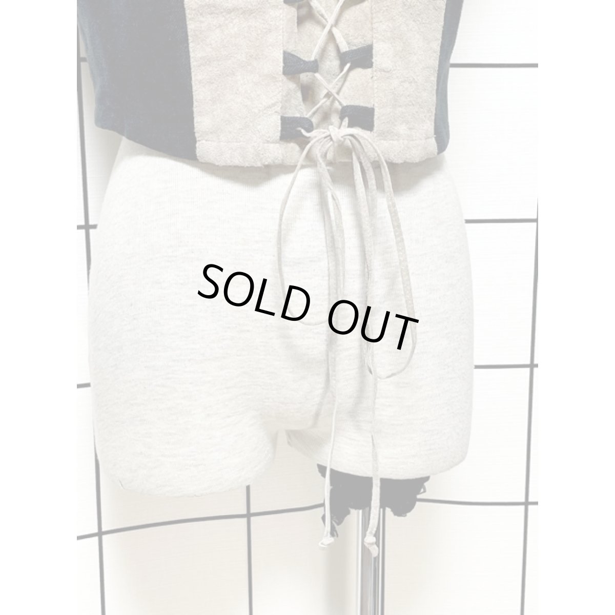 画像10: リネン スウェード フロント編み上げ ブラック ベージュ ディアンドル チロルベスト ドイツ民族衣装 舞台 演奏会 フォークダンス オクトーバーフェスト (10)