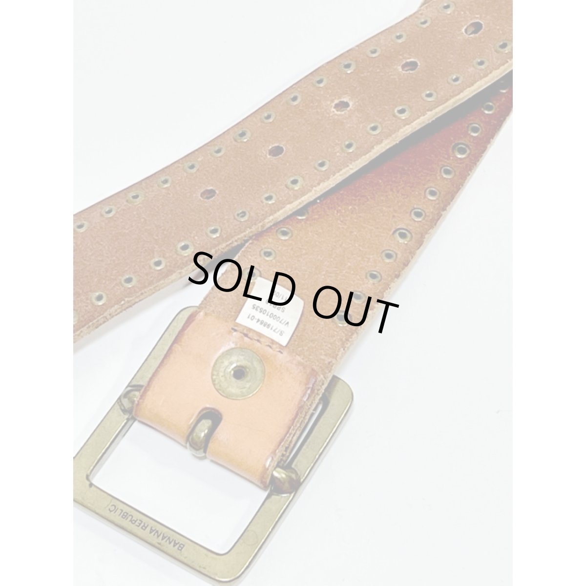 画像5: レザー スタッズ レトロアンティーク  ヴィンテージ 古着 ベルト【V8550】 (5)