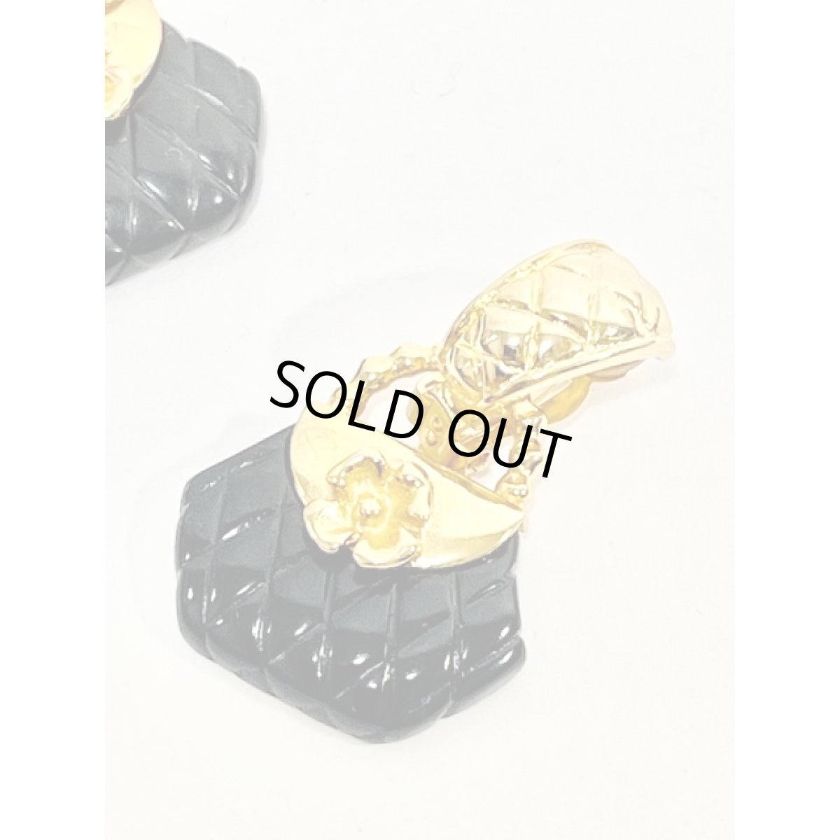 画像3: レトロアンティーク ヴィンテージ イヤリング バッグ型 鞄型【8560】 (3)