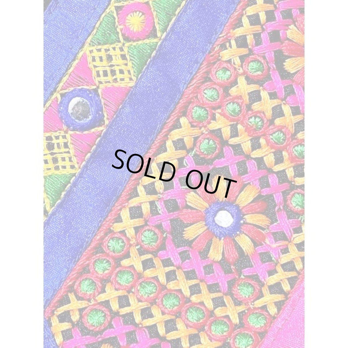 画像12: アフリカンバティック アメリカ古着 ドレス ヴィンテージ エスニック刺繍 レトロ (12)