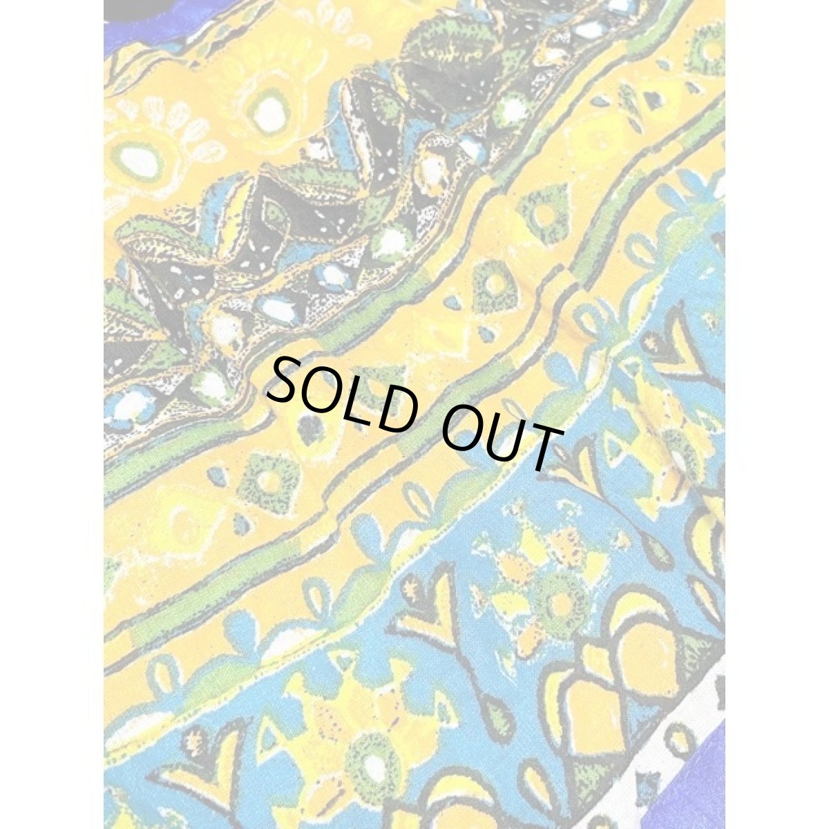 画像13: アフリカンバティック アメリカ古着 ドレス ヴィンテージ エスニック刺繍 レトロ (13)