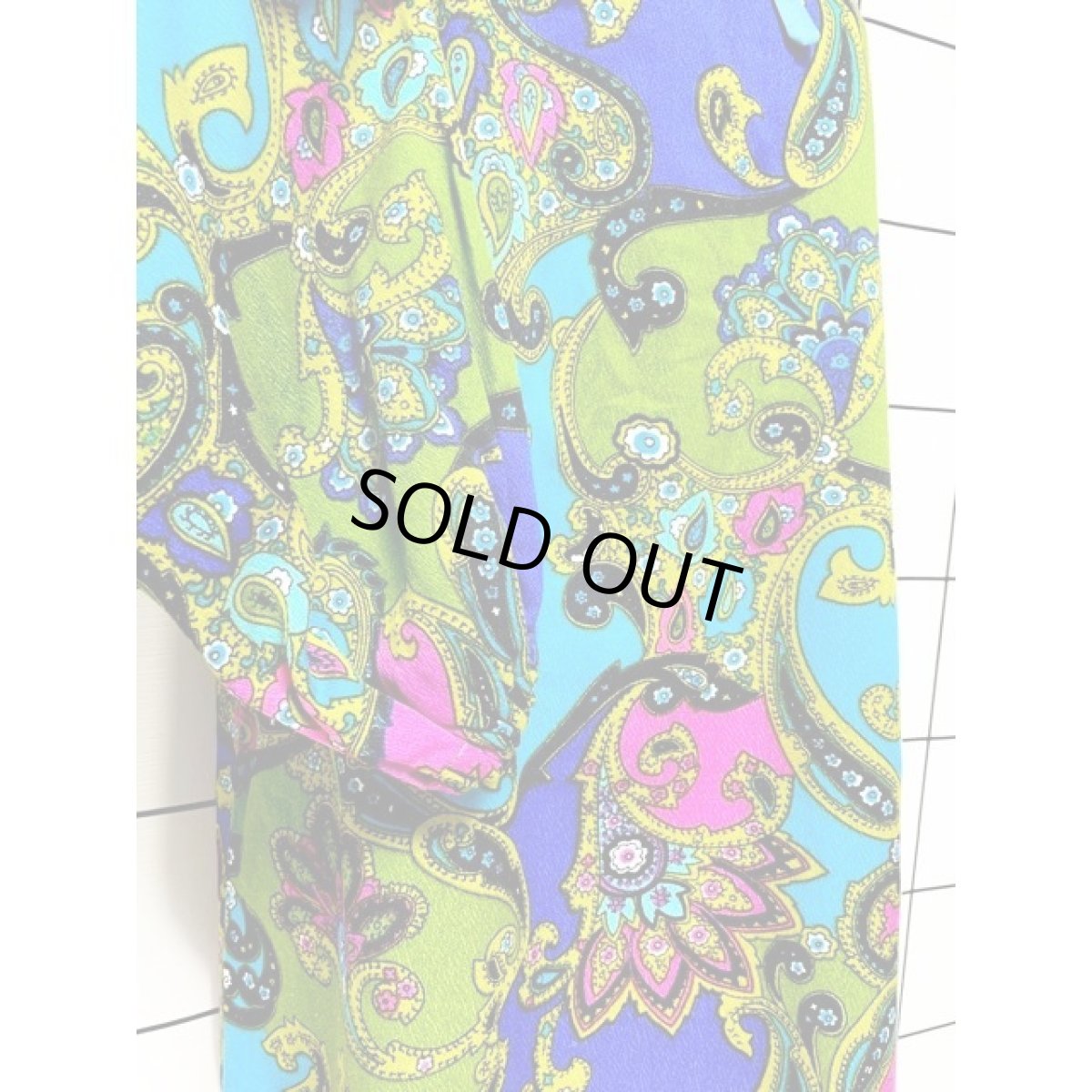 画像8: アメリカ古着 チュニックワンピース ヴィンテージ レトロサイケ コレクション級 (8)